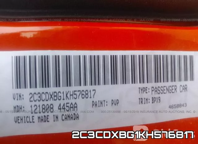 2C3CDXBG1KH576817 фото 10