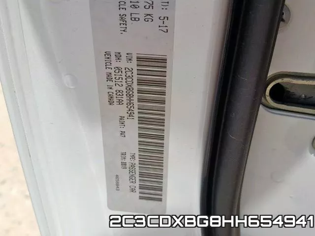 2C3CDXBG8HH654941 фото 2