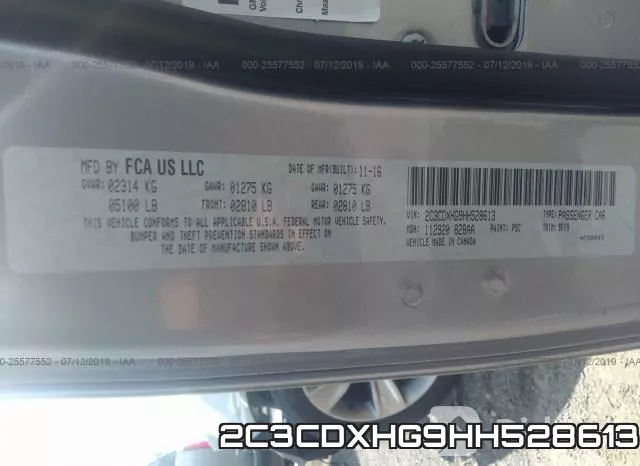 2C3CDXHG9HH528613 фото 10