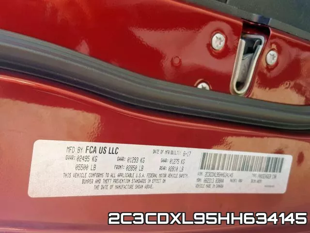 2C3CDXL95HH634145 фото 2