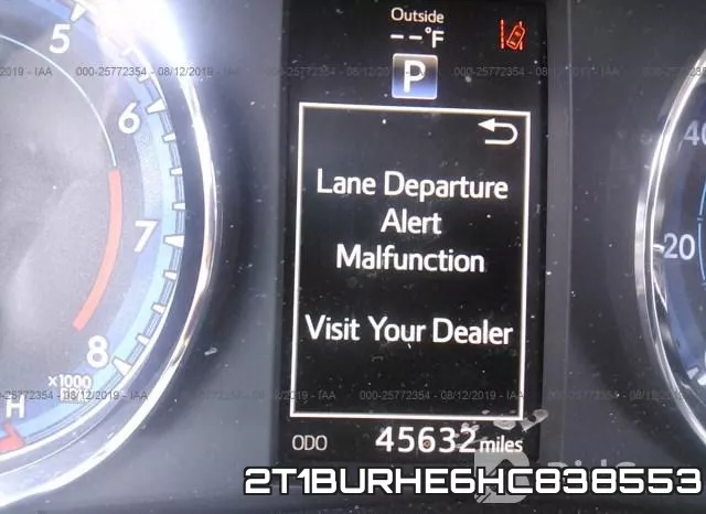 2T1BURHE6HC838553 фото 8