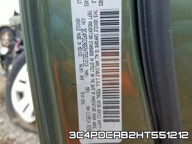 3C4PDCAB2HT551212 фото 2