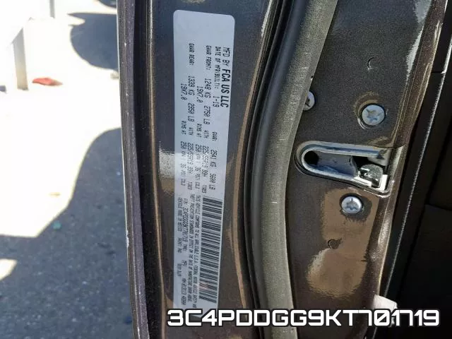 3C4PDDGG9KT701719 фото 2