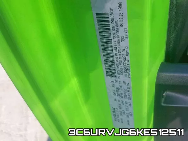 3C6URVJG6KE512511 фото 2
