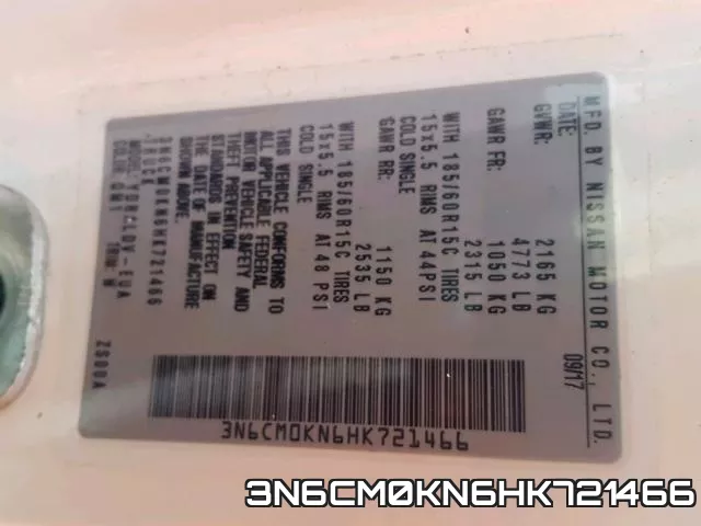 3N6CM0KN6HK721466 фото 2