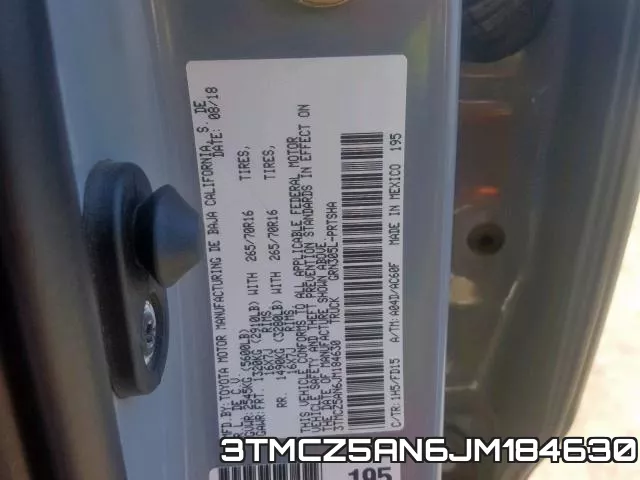 3TMCZ5AN6JM184630 фото 2
