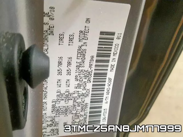 3TMCZ5AN8JM177999 фото 2