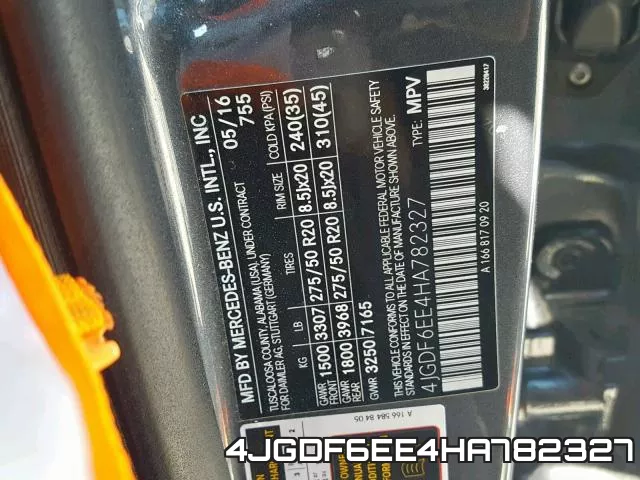 4JGDF6EE4HA782327 фото 2