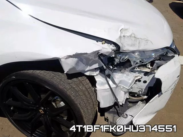 4T1BF1FK0HU374551 фото 10