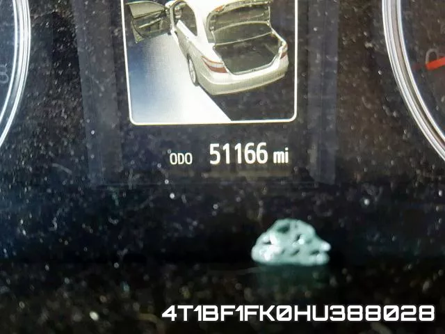 4T1BF1FK0HU388028 фото 9