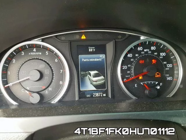 4T1BF1FK0HU701112 фото 9