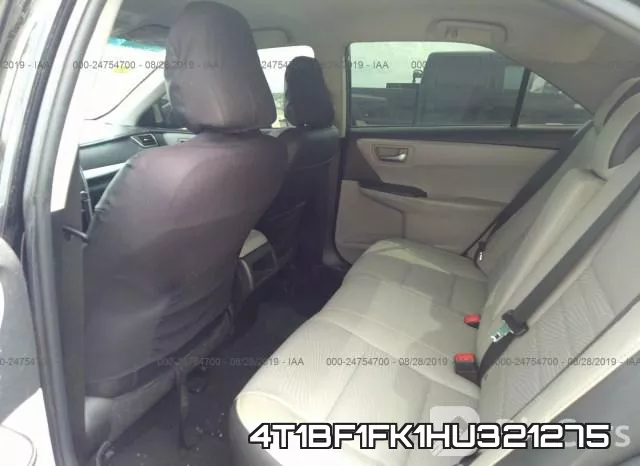 4T1BF1FK1HU321275 фото 9