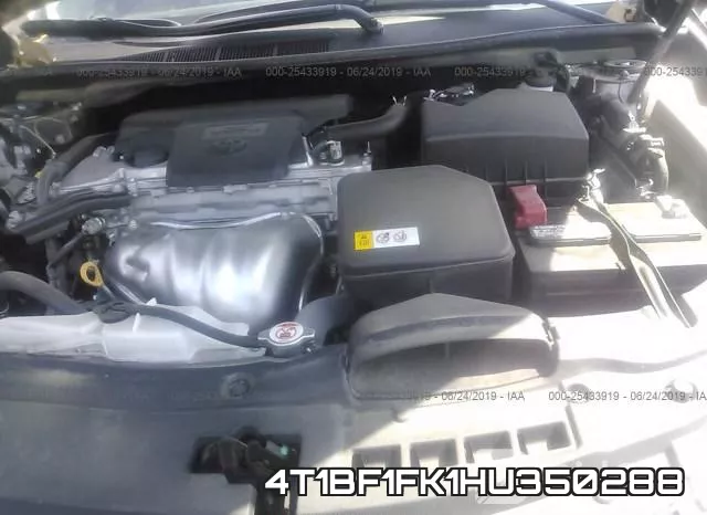 4T1BF1FK1HU350288 фото 2