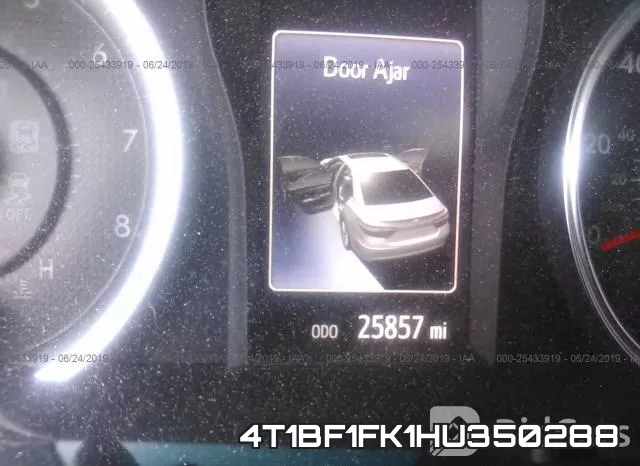 4T1BF1FK1HU350288 фото 8