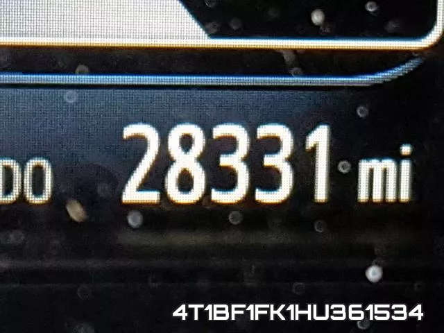 4T1BF1FK1HU361534 фото 9