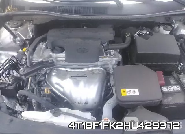 4T1BF1FK2HU429372 фото 2