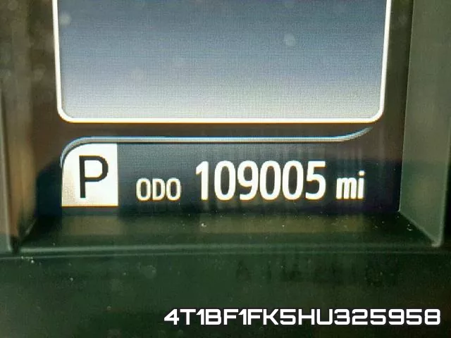 4T1BF1FK5HU325958 фото 9
