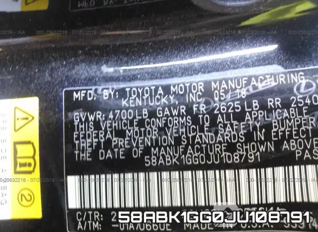 58ABK1GG0JU108791 фото 10