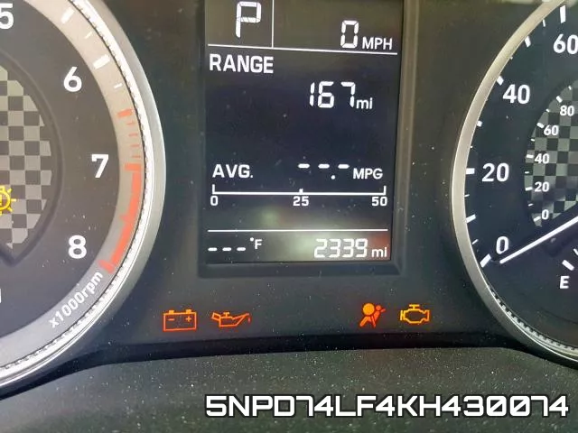 5NPD74LF4KH430074 фото 9