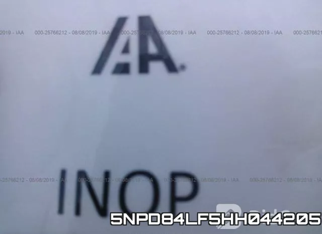 5NPD84LF5HH044205 фото 8