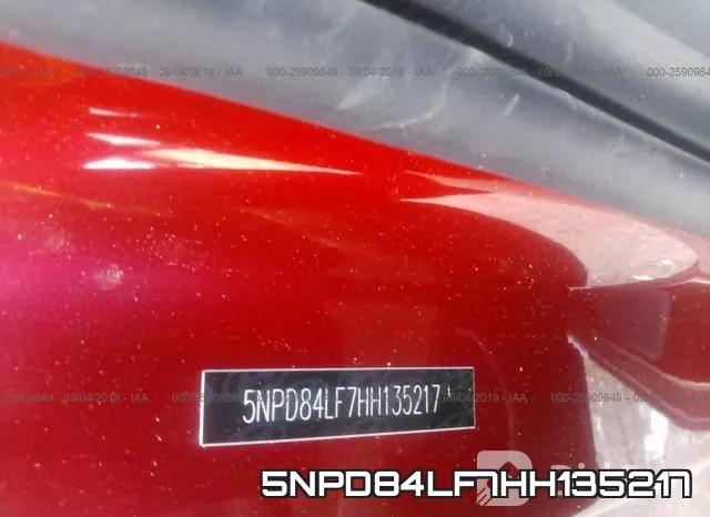 5NPD84LF7HH135217 фото 10