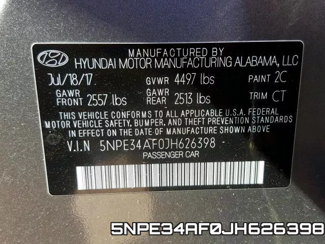 5NPE34AF0JH626398 фото 2