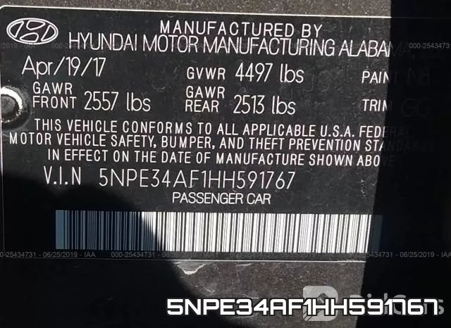 5NPE34AF1HH591767 фото 10