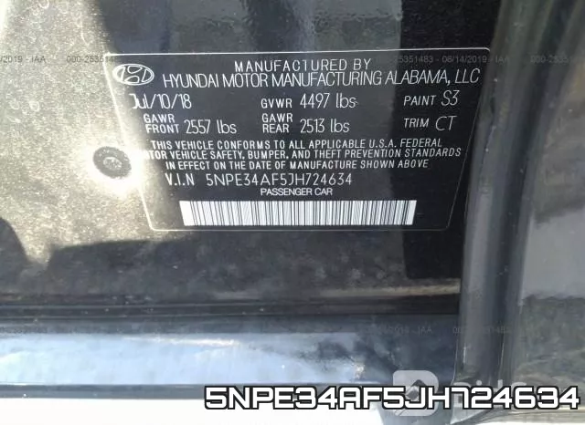 5NPE34AF5JH724634 фото 10