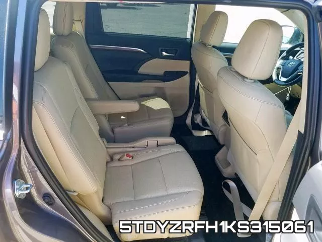 5TDYZRFH1KS315061 фото 7