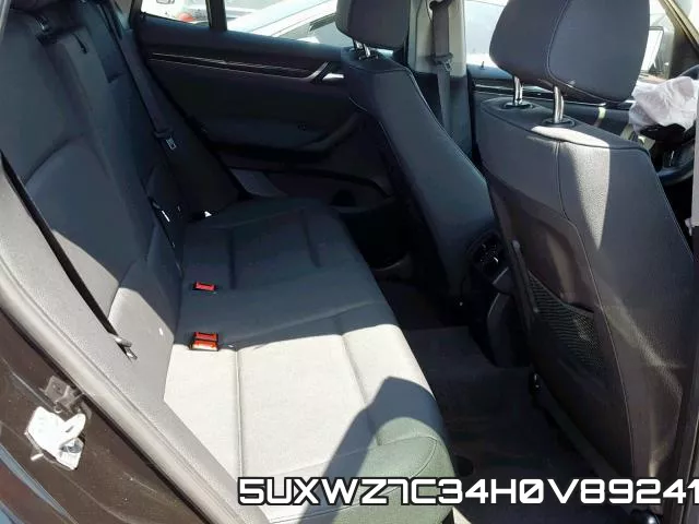 5UXWZ7C34H0V89241 фото 7