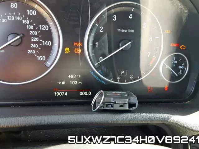 5UXWZ7C34H0V89241 фото 9