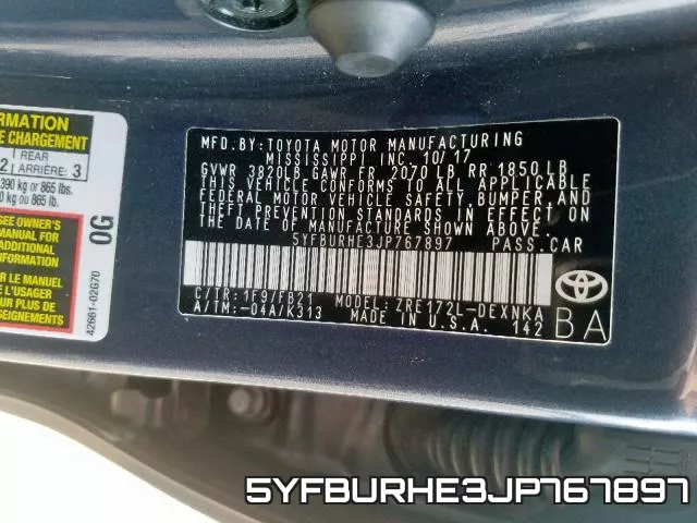 5YFBURHE3JP767897 фото 2
