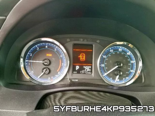 5YFBURHE4KP935273 фото 9