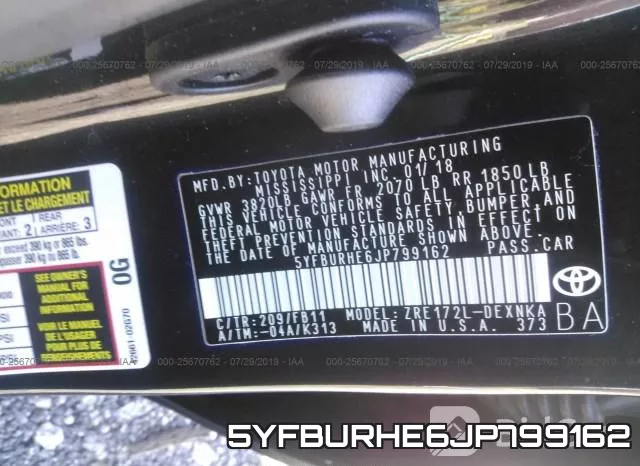 5YFBURHE6JP799162 фото 10