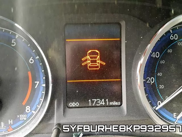 5YFBURHE8KP932957 фото 9