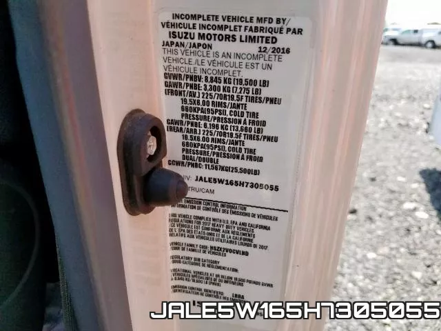 JALE5W165H7305055 фото 2