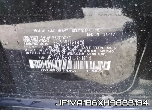 JF1VA1B6XH9833134 фото 10
