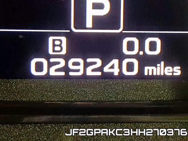JF2GPAKC3HH270376 фото 9
