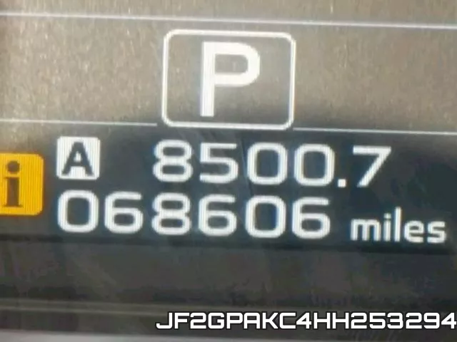 JF2GPAKC4HH253294 фото 9