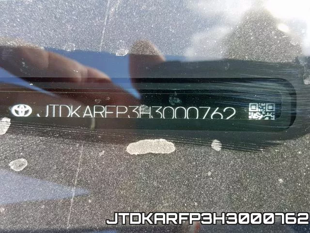 JTDKARFP3H3000762 фото 2