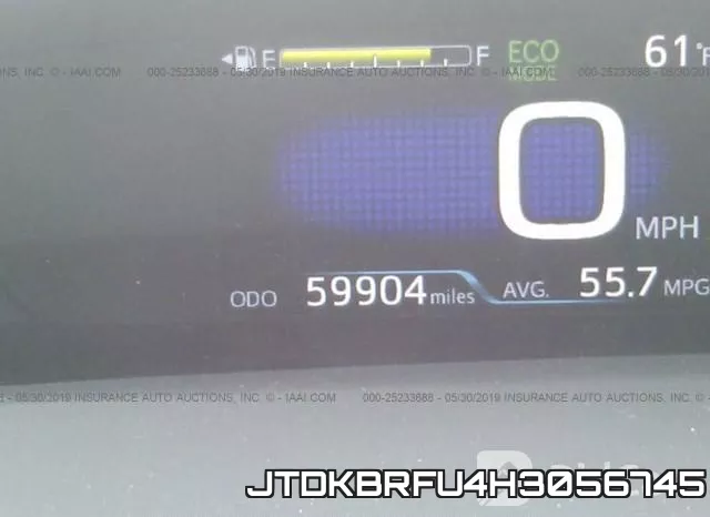 JTDKBRFU4H3056745 фото 8