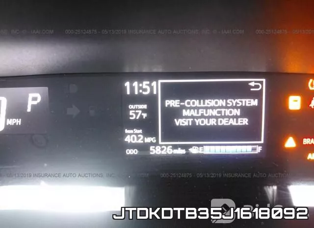 JTDKDTB35J1618092 фото 8