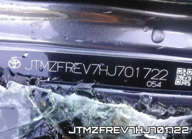 JTMZFREV7HJ701722 фото 9