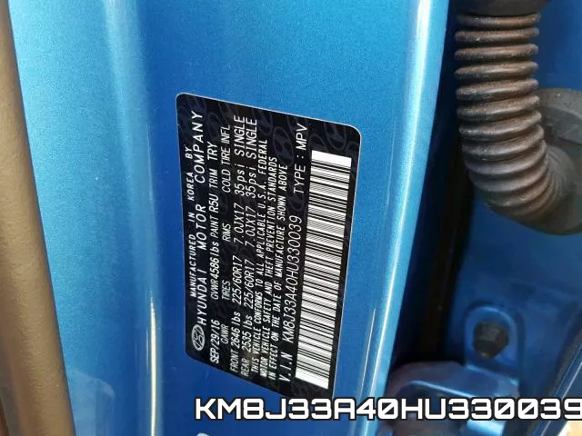 KM8J33A40HU330039 фото 2