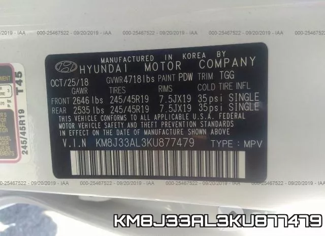 KM8J33AL3KU877479 фото 10