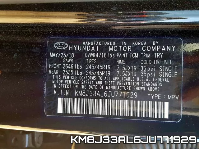 KM8J33AL6JU771929 фото 2