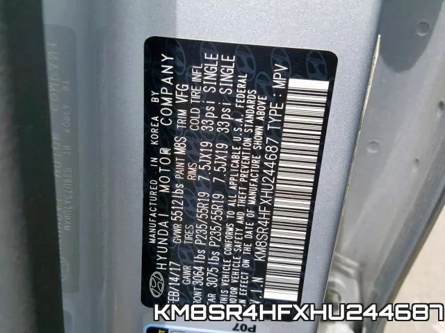 KM8SR4HFXHU244687 фото 2