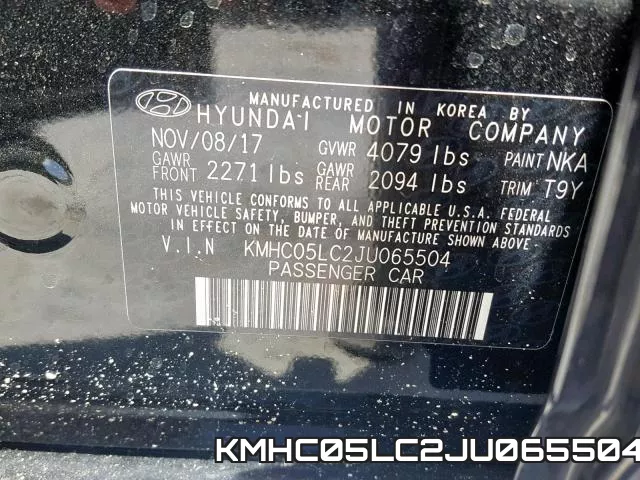 KMHC05LC2JU065504 фото 2