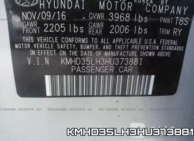 KMHD35LH3HU373881 фото 10