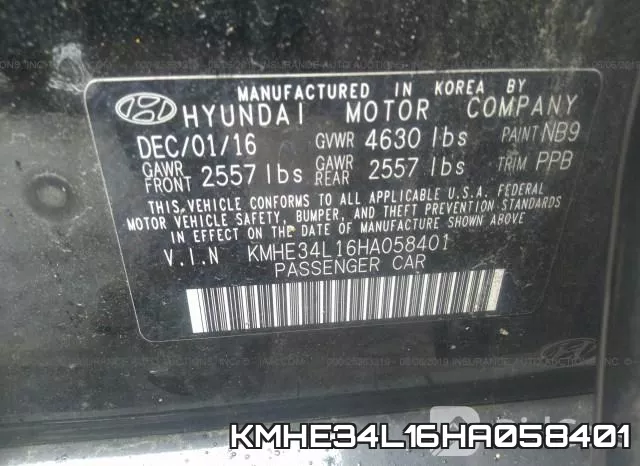 KMHE34L16HA058401 фото 10